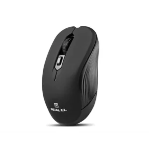 Миша бездротова REAL-EL RM-330 Black USB, EL123200035 UA