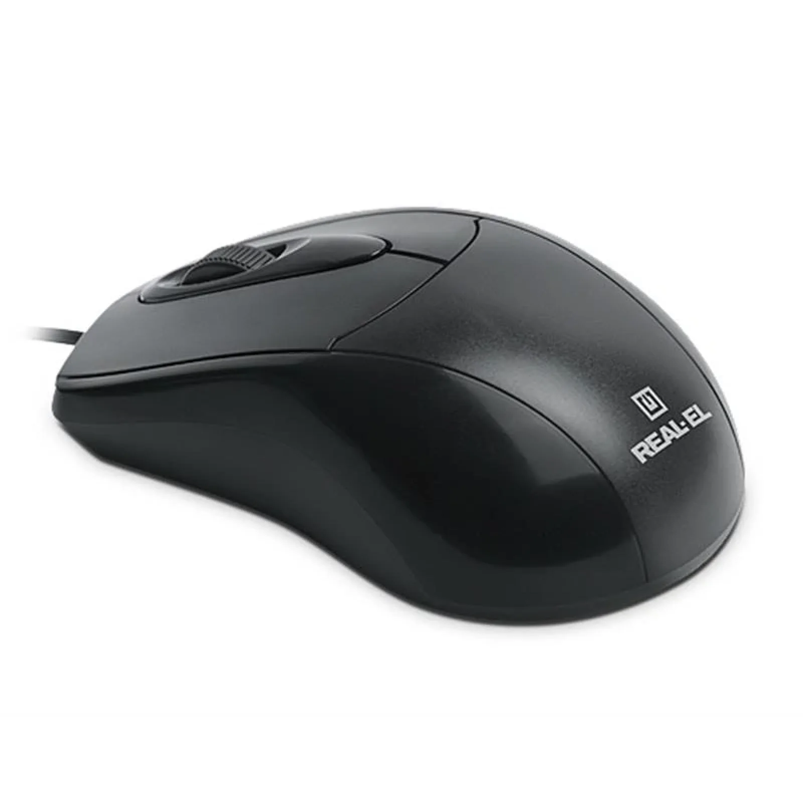Миша REAL-EL RM-207 Black USB, EL123200015 UA