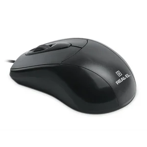 Мышь REAL-EL RM-207 Black USB, EL123200015 UA