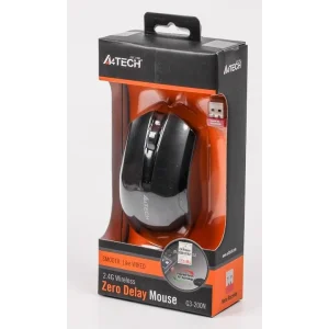 Миша бездротова A4Tech G3-200N Black USB V-Track, G3-200N (Black) UA