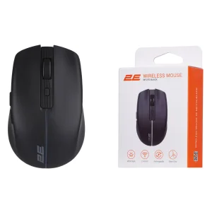 Миша бездротова 2E MF270 Silent Rechargeable WL Black (2E-MF270WBK) UA