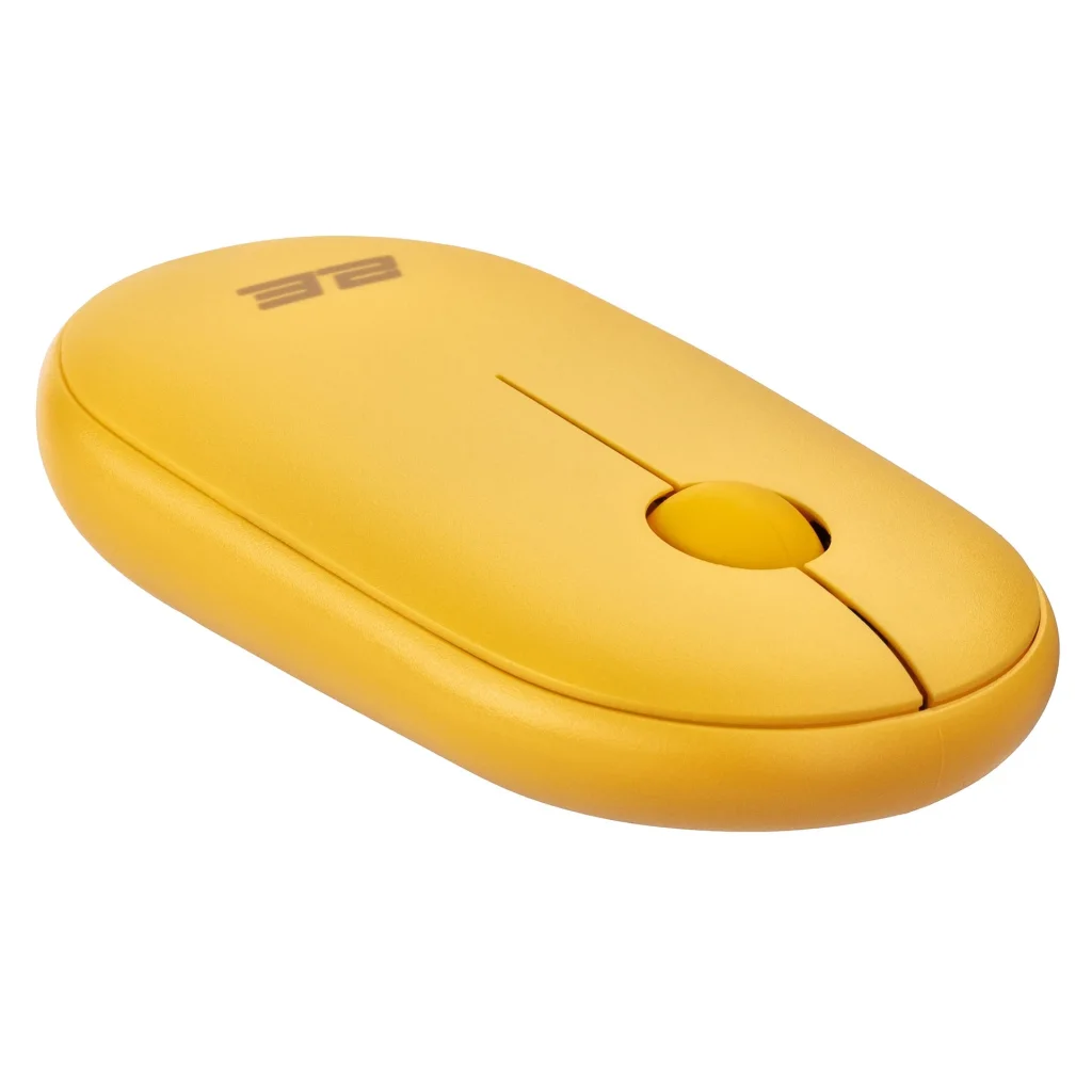 Мышь беспроводная 2E MF300 Silent WL BT Sunny yellow (2E-MF300WYW) UA