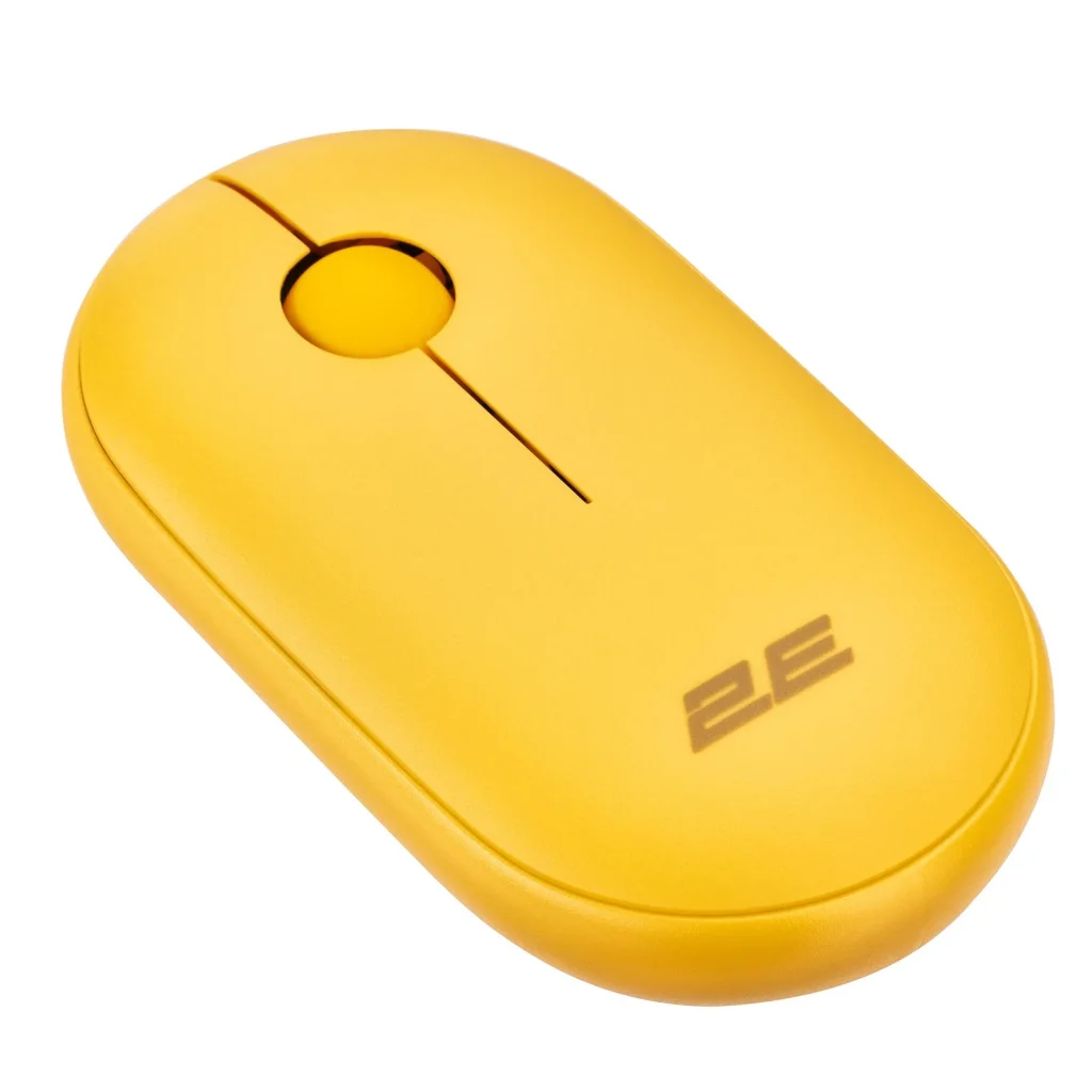Мышь беспроводная 2E MF300 Silent WL BT Sunny yellow (2E-MF300WYW) UA