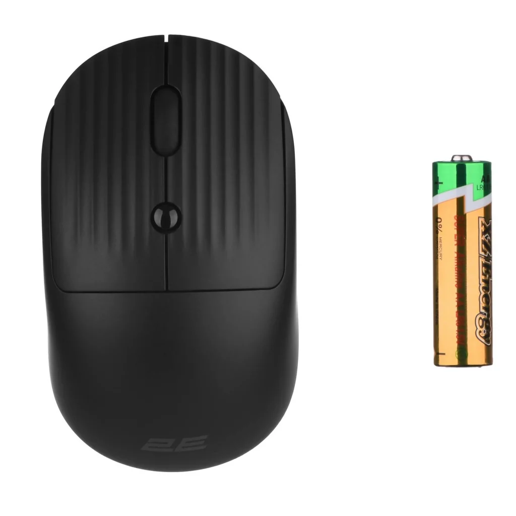Мышь беспроводная 2E MF218 Silent WL BT Black (2E-MF218WBK) USB UA