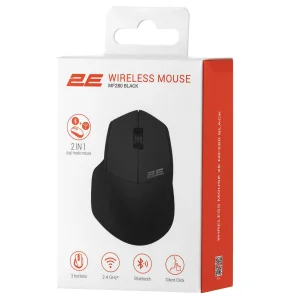 Миша бездротова 2E MF280 Silent Black (2E-MF280WBK) UA