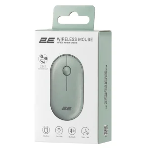 Миша бездротова 2E MF300 Silent Ashen Green (2E-MF300WGN) UA