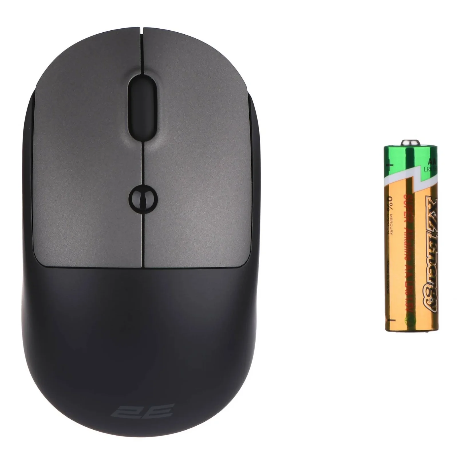 Мышь беспроводная 2E MF218 Silent Black/Gray (2E-MF218WBG) UA