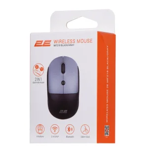 Мышь беспроводная 2E MF218 Silent Black/Gray (2E-MF218WBG) UA