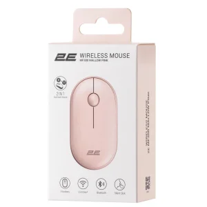 Мышь беспроводная 2E MF300 Silent Mallow Pink (2E-MF300WPN) UA