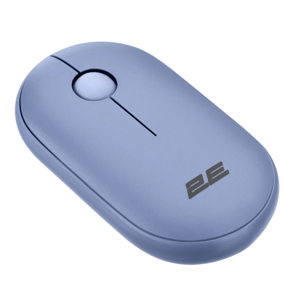 Мышь беспроводная 2E MF300 Silent WL BT Stone blue (2E-MF300WBL) USB UA