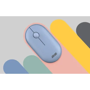 Мышь беспроводная 2E MF300 Silent WL BT Stone blue (2E-MF300WBL) USB UA