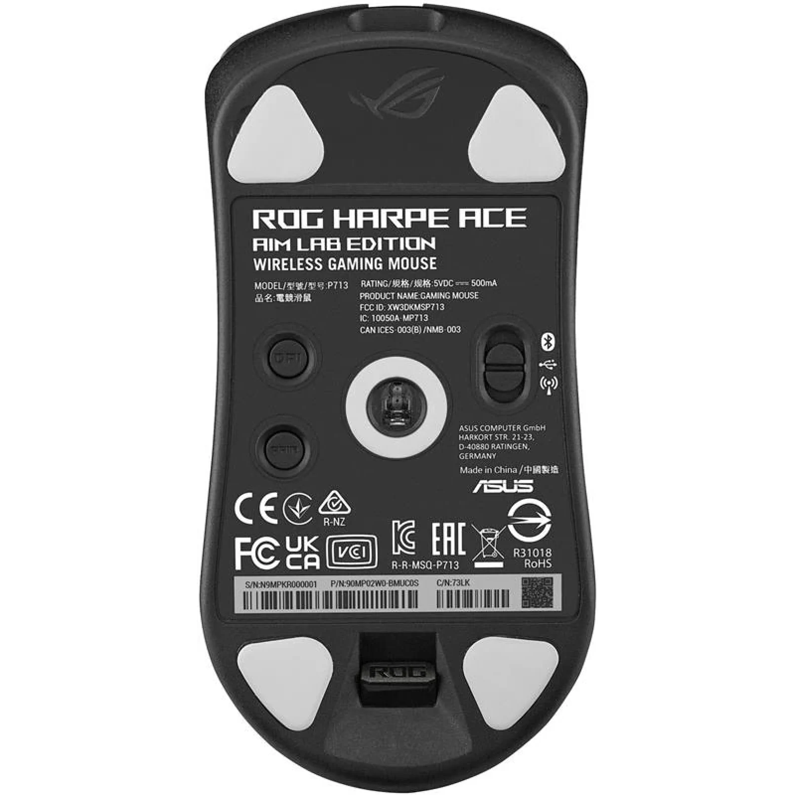 Мышь Asus ROG Harpe Ace Aim Lab Edition Black (90MP02W0-BMUA00)