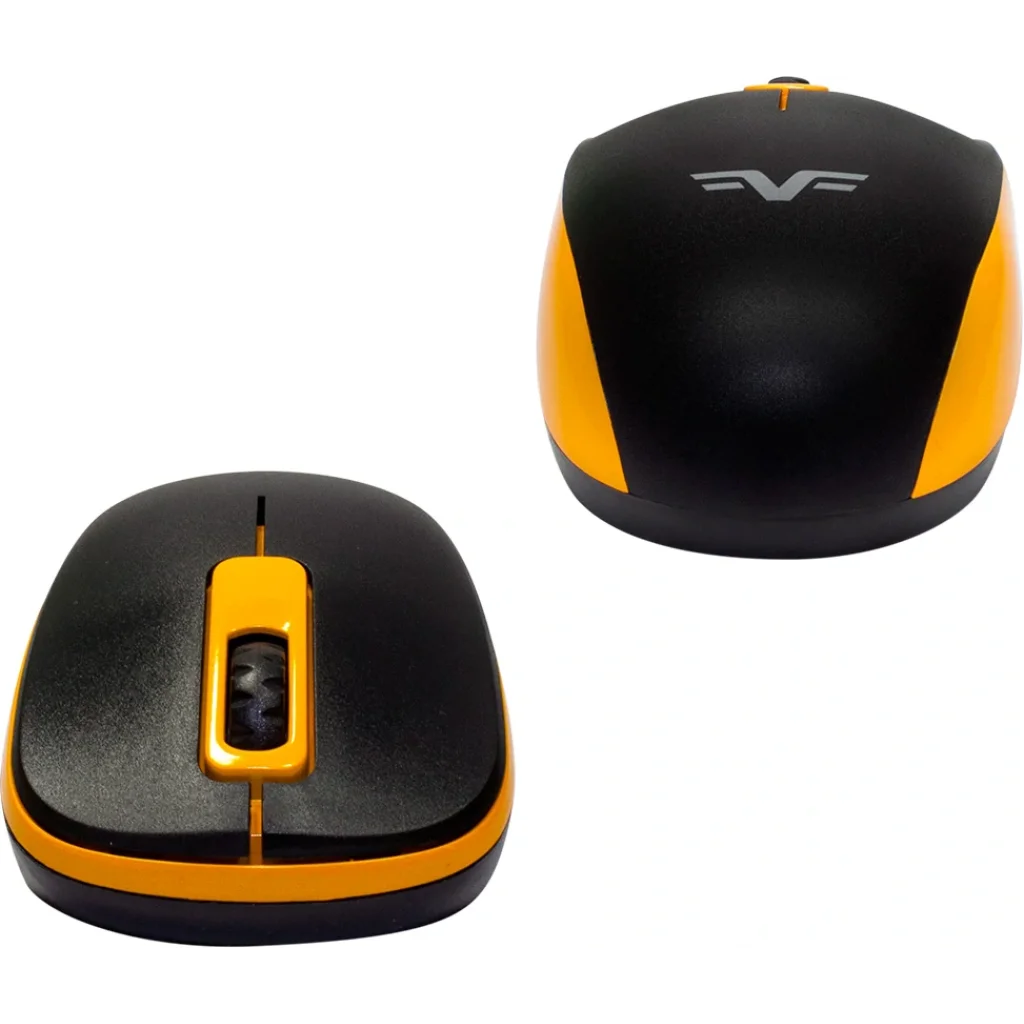 Миша бездротова Frime FWMO-220BY Чорний/Жовтий UA