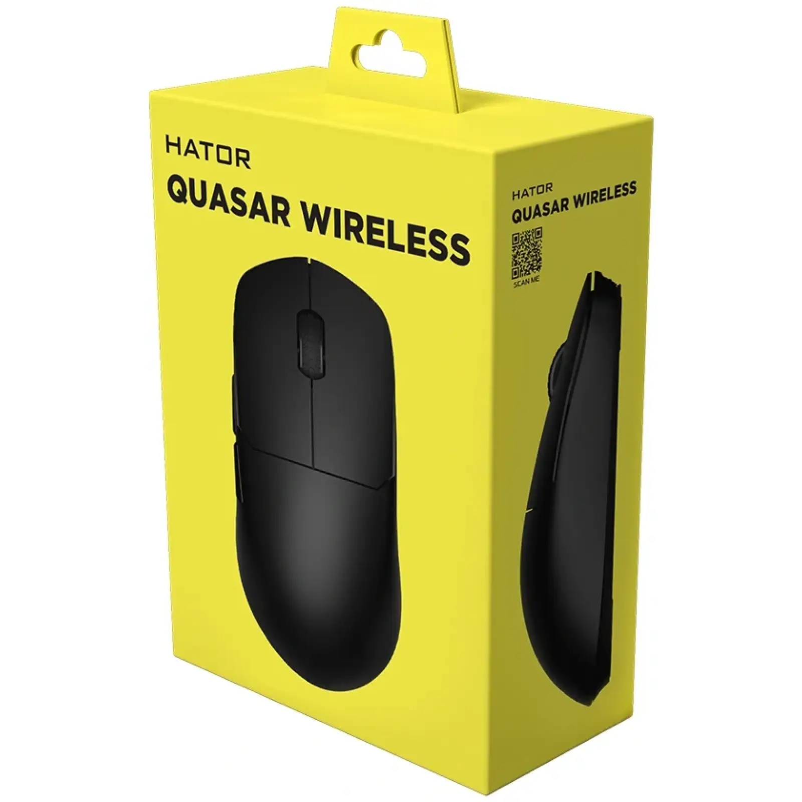 Миша Hator Quasar Wireless Black (HTM-420) USB UA