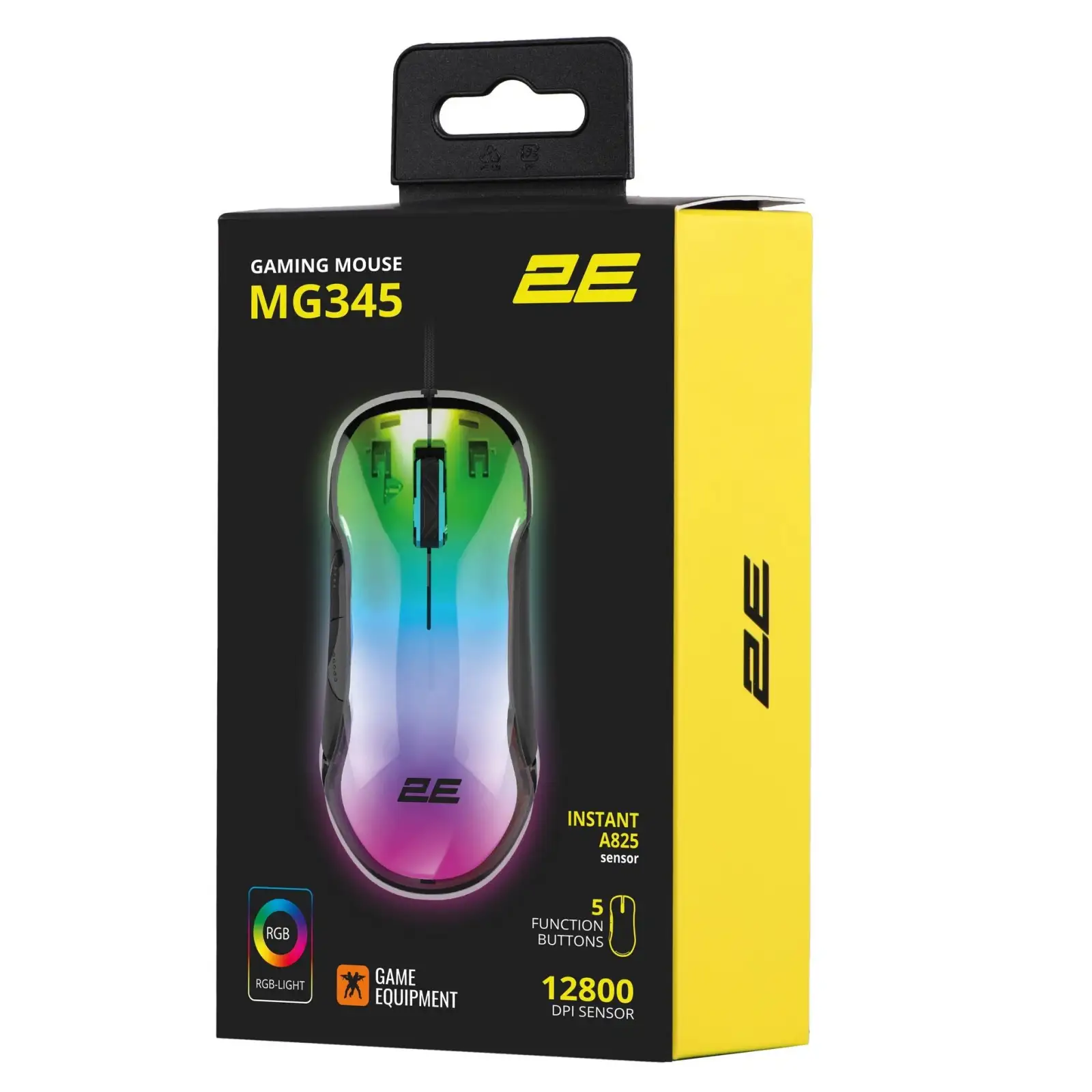 Миша 2E Gaming MG345 RGB Transparent (2E-MG345TR) UA
