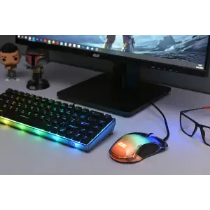 Миша 2E Gaming MG345 RGB Transparent (2E-MG345TR) UA