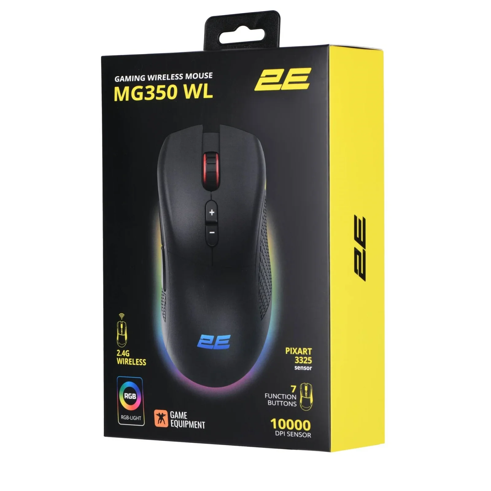 Мышь беспроводная 2E Gaming MG350 WL Black (2E-MG350UB-WL) UA