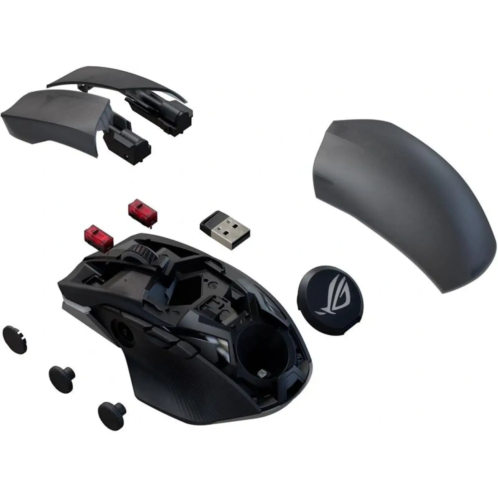 Мышь беспроводная Asus ROG Chakram X Origin RGB Black (90MP02N1-BMUA00) UA