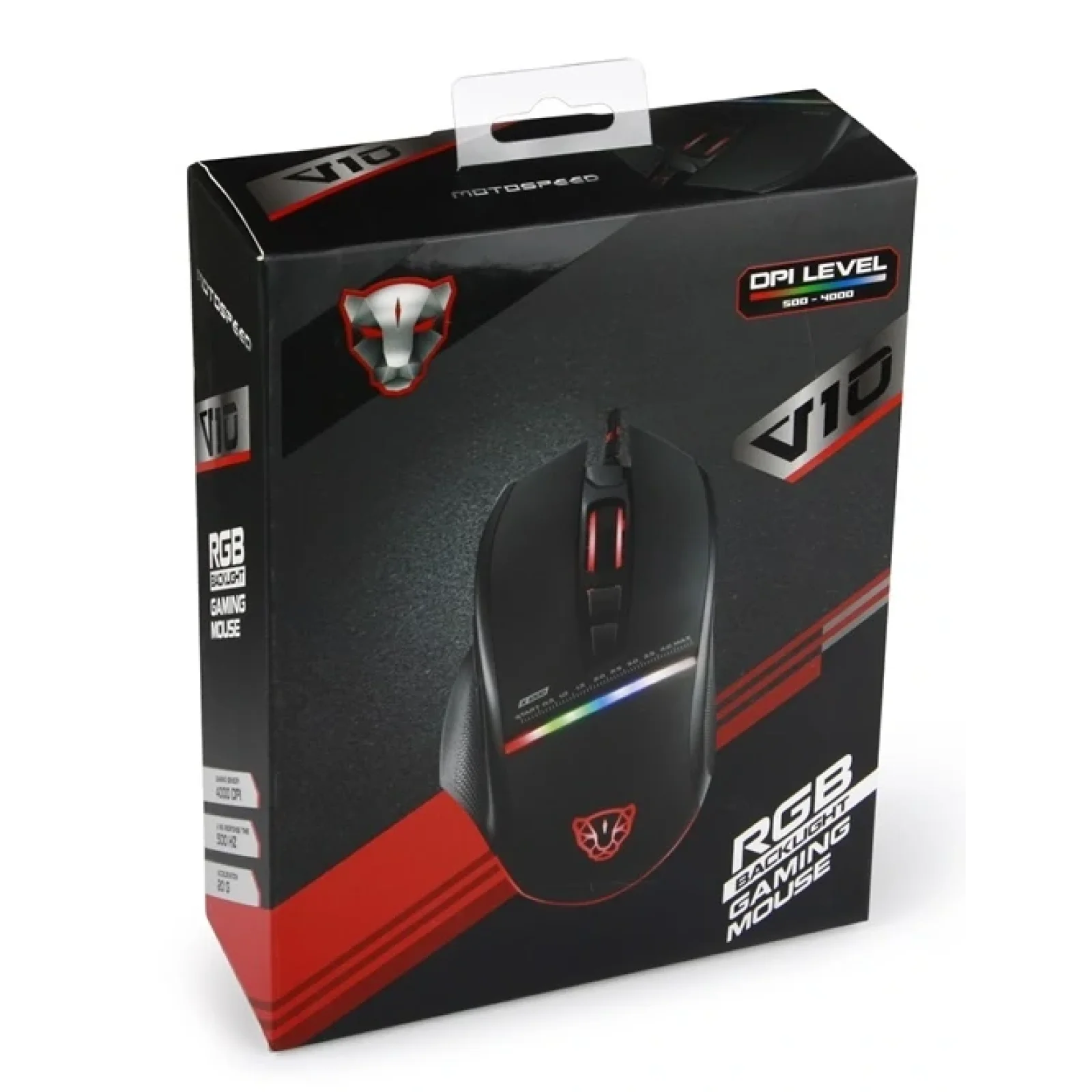 Миша Motospeed V10 Black (mtv10) UA