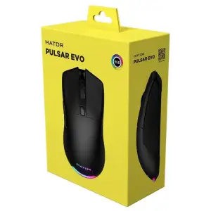 Миша Hator Pulsar Evo Black (HTM-323) USB UA