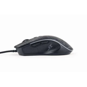 Миша Gembird MUSG-RGB-01 Black UA