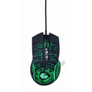 Миша Gembird MUSG-RGB-01 Black UA