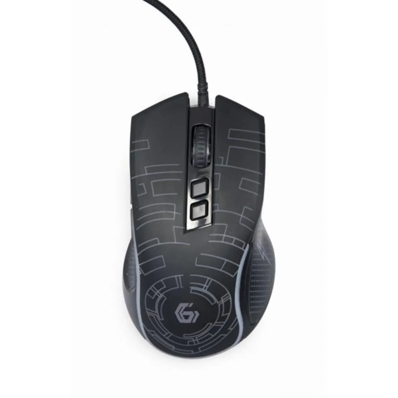 Мышь Gembird MUSG-RGB-01 Black UA