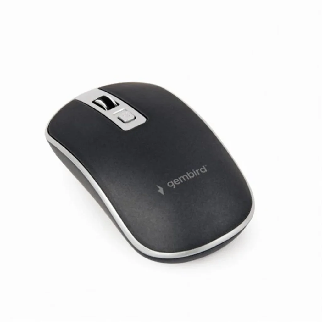 Мышь беспроводная Gembird MUSW-4B-06-BS Black/Silver UA