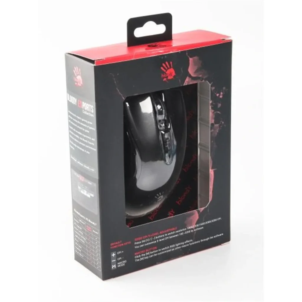 Мышь A4Tech ES5 Bloody Stone Black, ES5 Bloody (Stone black) UA