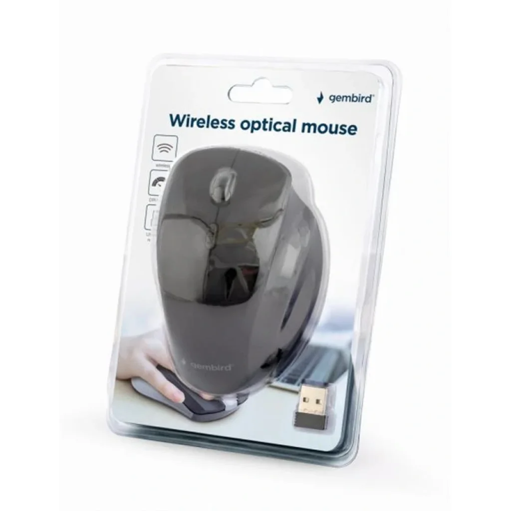 Миша бездротова Gembird MUSW-6B-02 Black UA