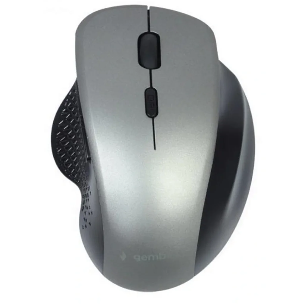 Мышь беспроводная Gembird MUSW-6B-02-BG Black/Gray UA
