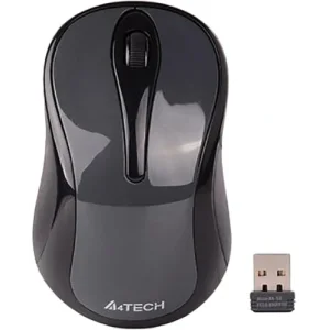 Мышь беспроводная A4Tech G3-280NS Smoky Grey USB, G3-280NS (Glossy grey) UA