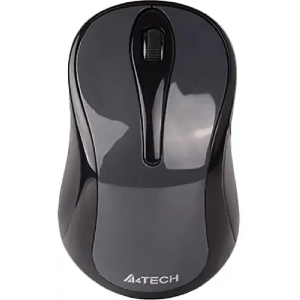 Мышь беспроводная A4Tech G3-280NS Smoky Grey USB, G3-280NS (Glossy grey) UA