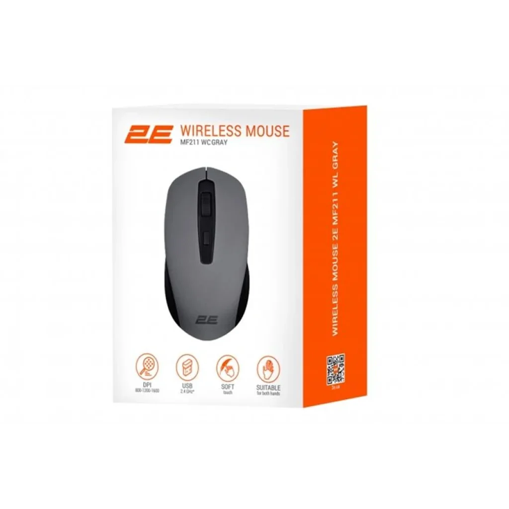 Миша бездротова 2E MF211 WL Gray (2E-MF211WC) UA