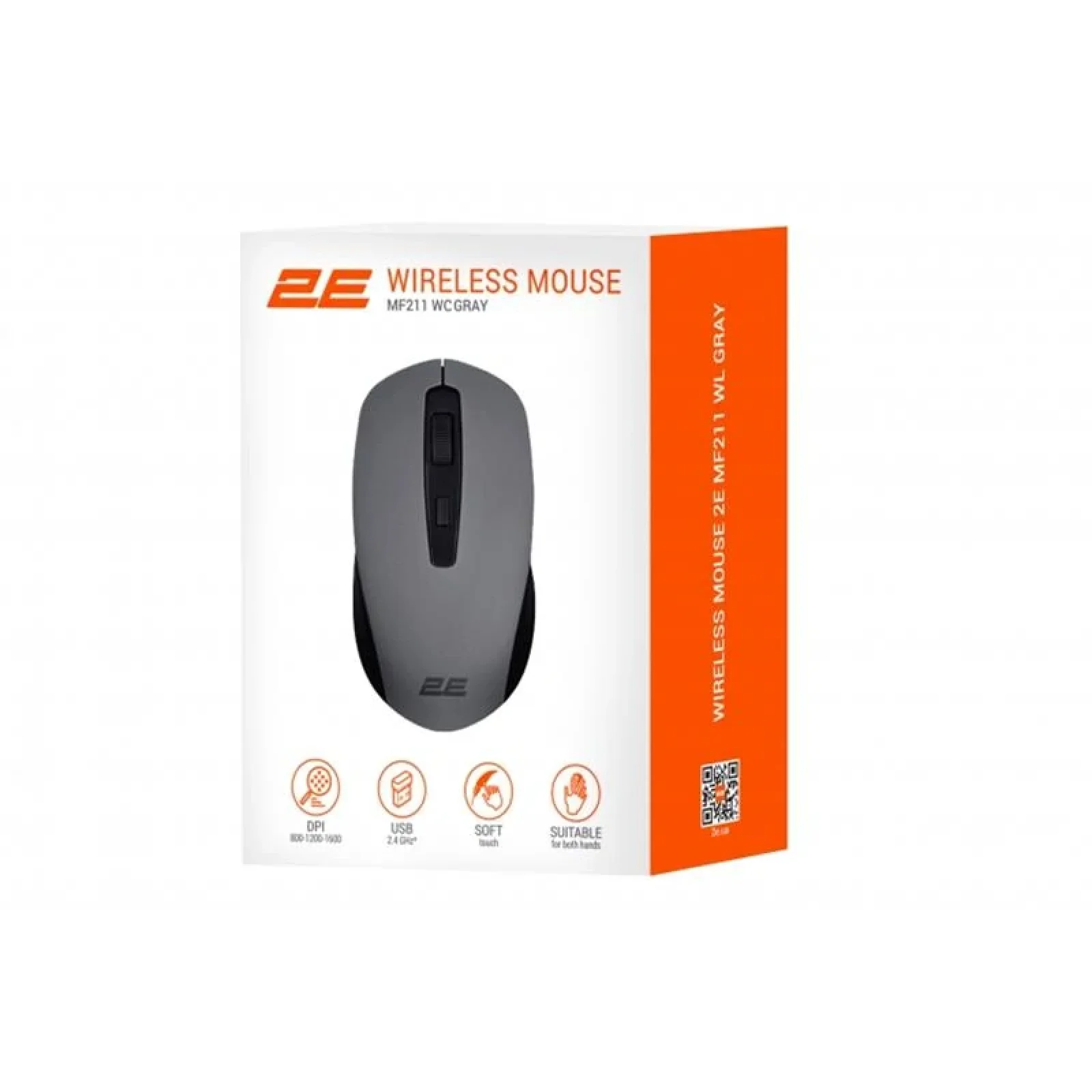 Мышь беспроводная 2E MF211 WL Gray (2E-MF211WC) UA