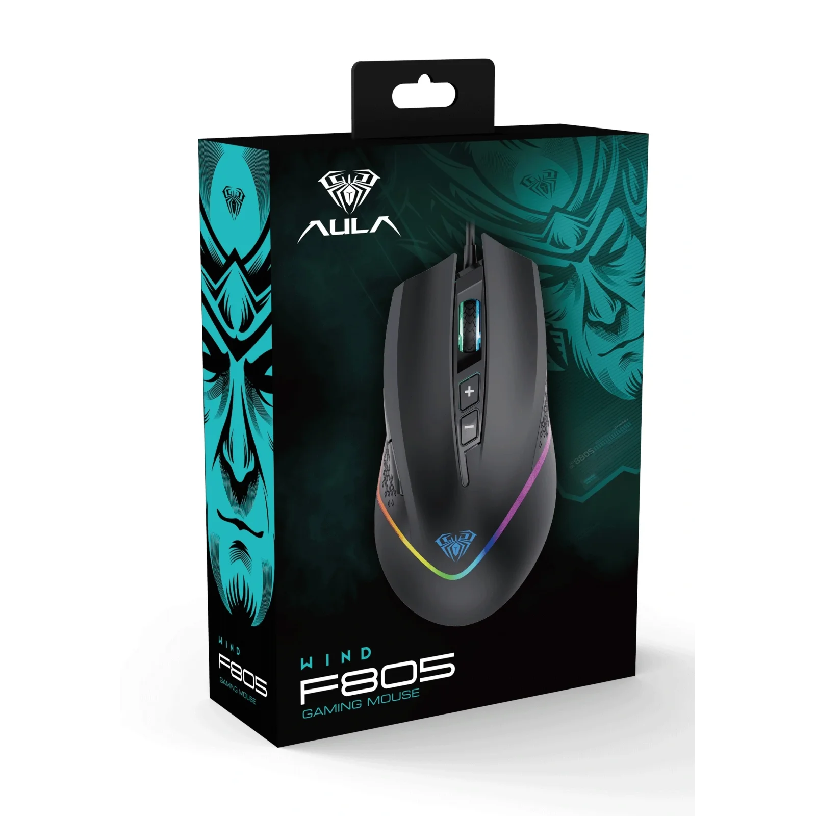 Мышь Aula F805 Wired gaming mouse with 7 keys Black (6948391212906) UA