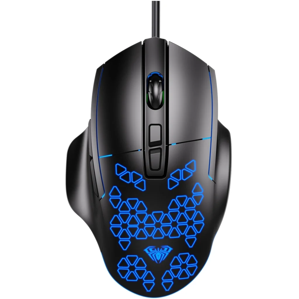Мышь Aula F812 Wired gaming mouse with 7 keys Black (6948391213132) UA