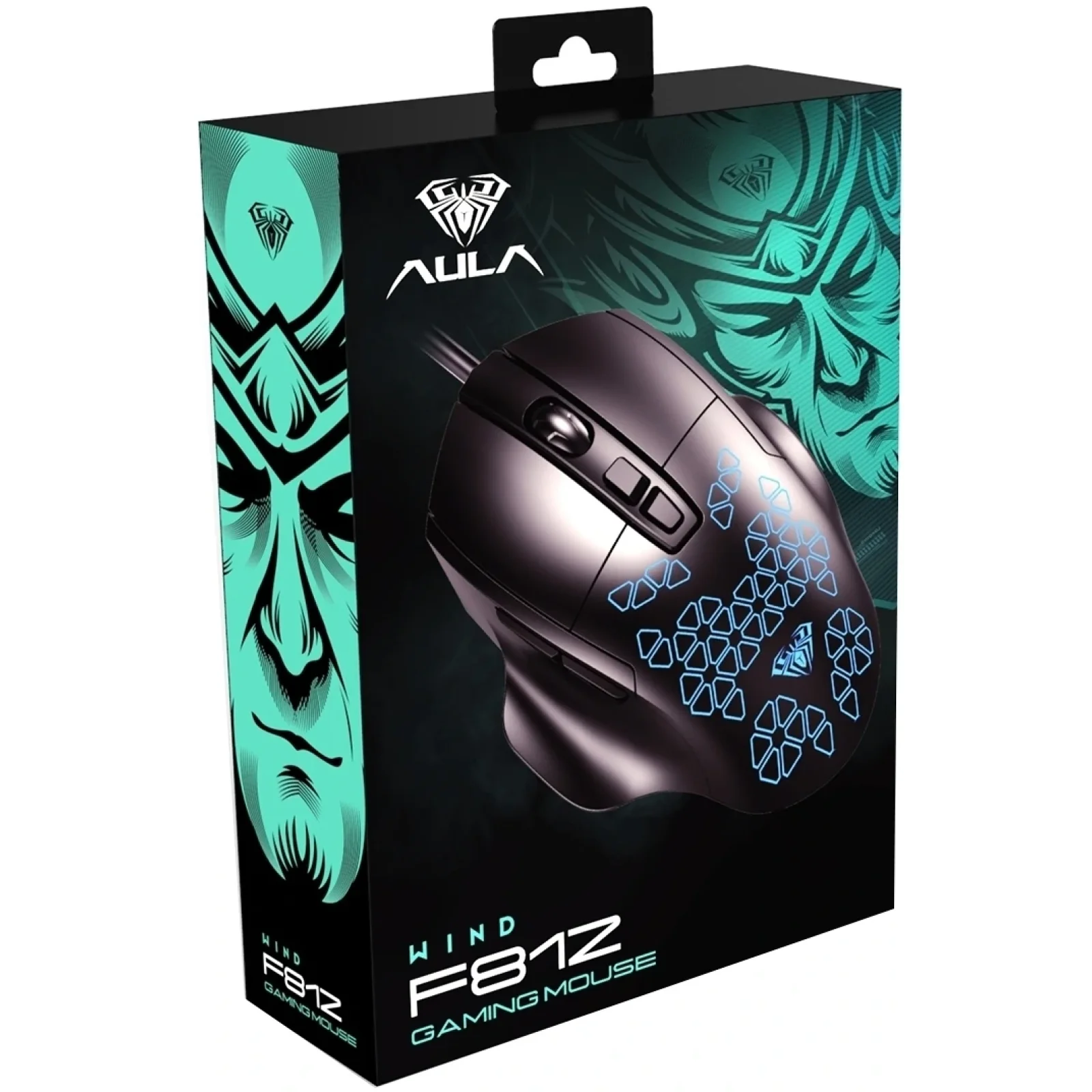 Мышь Aula F812 Wired gaming mouse with 7 keys Black (6948391213132) UA