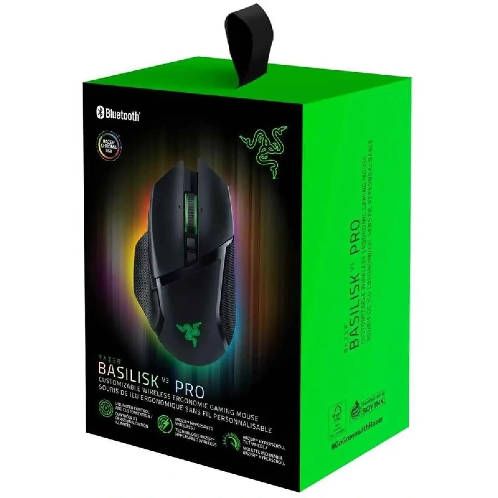 Миша Razer Basilisk V3 Pro Black (RZ01-04620100-R3G1) USB UA