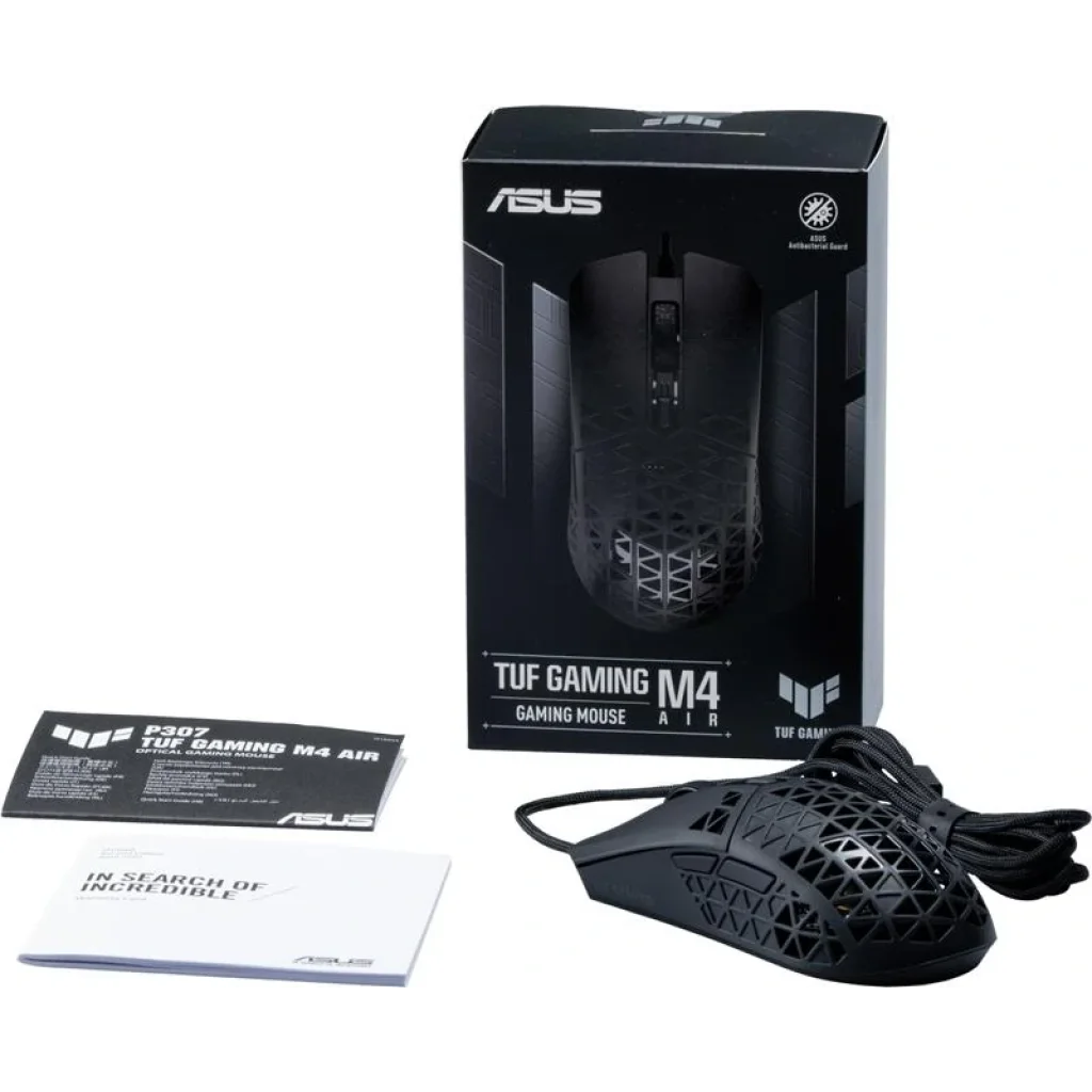 Мышь Asus TUF Gaming M4 Air Black (90MP02K0-BMUA00) UA