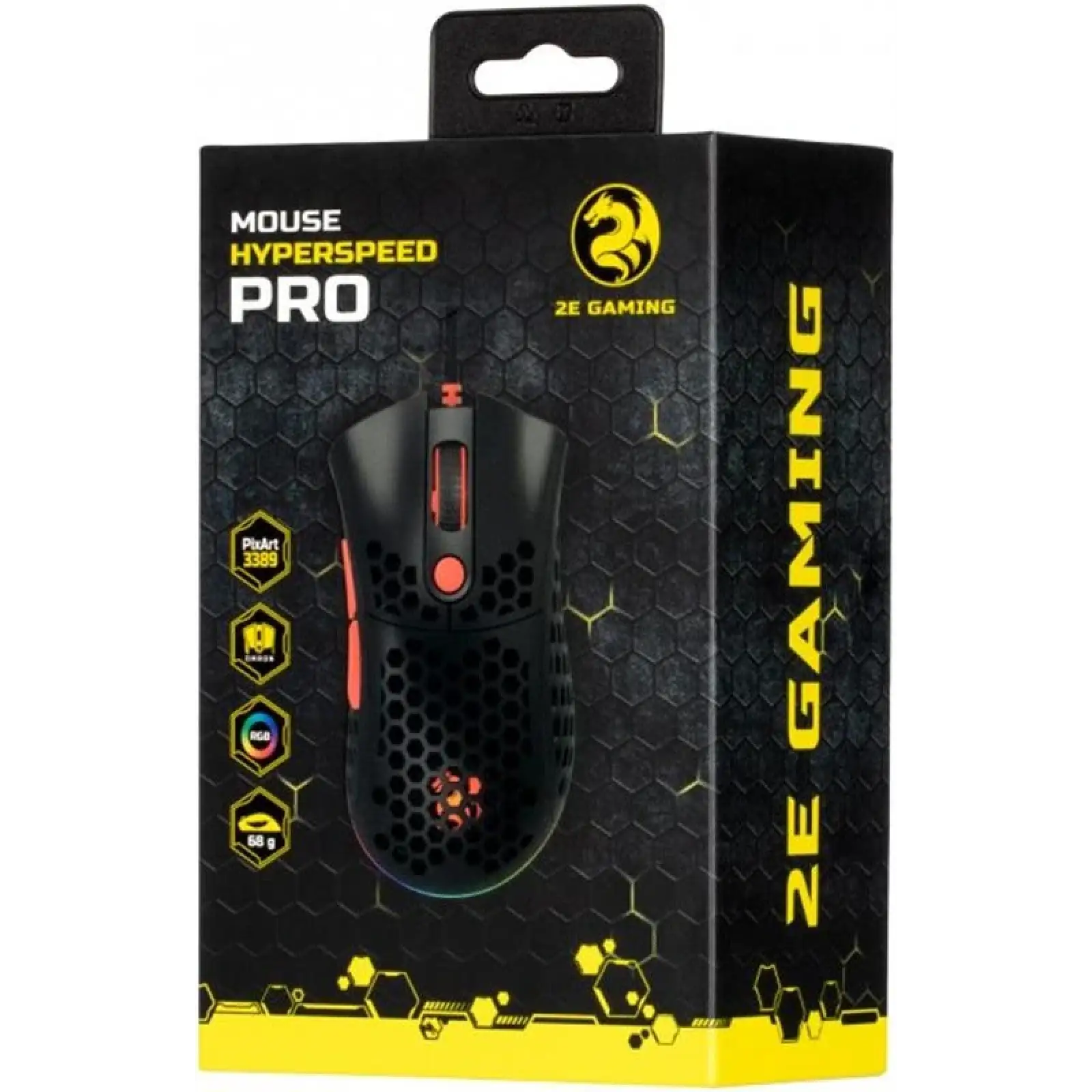 Миша 2E Gaming HyperSpeed Pro RGB Black (2E-MGHSPR-BK) UA