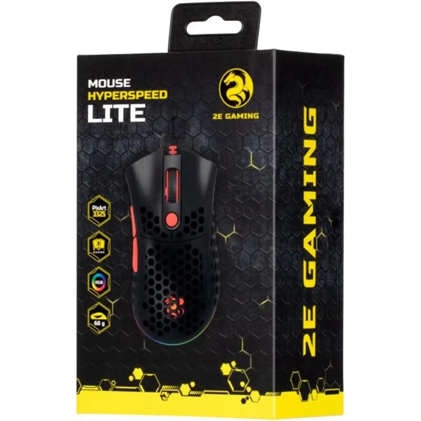 Миша 2E Gaming HyperSpeed Lite RGB Black (2E-MGHSL-BK) UA