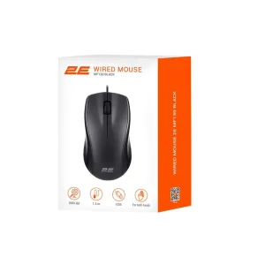 Миша 2E MF130 Black (2E-MF130UB) USB UA