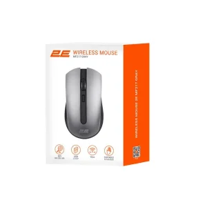 Мышь беспроводная 2E MF217 WL Gray (2E-MF217WC) USB UA