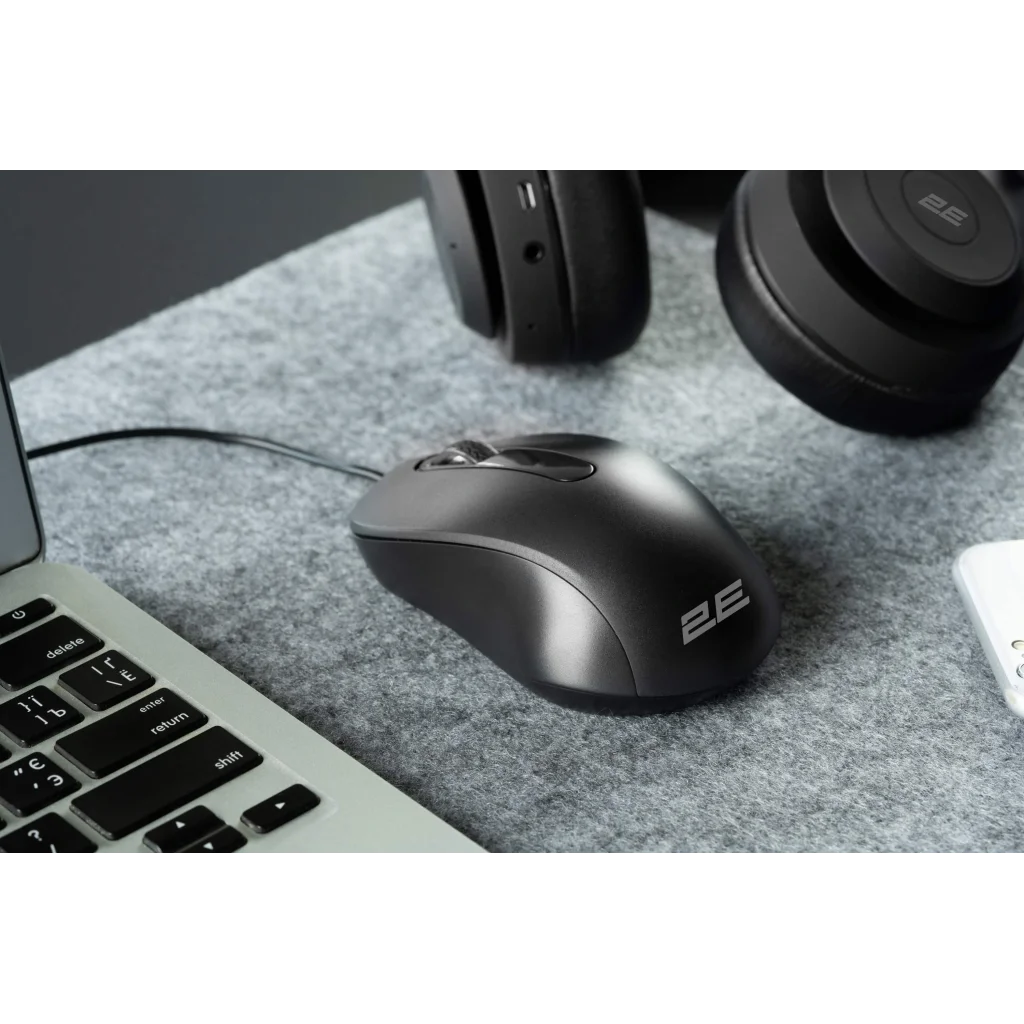 Миша 2E MF160 USB Black (2E-MF160UB) UA