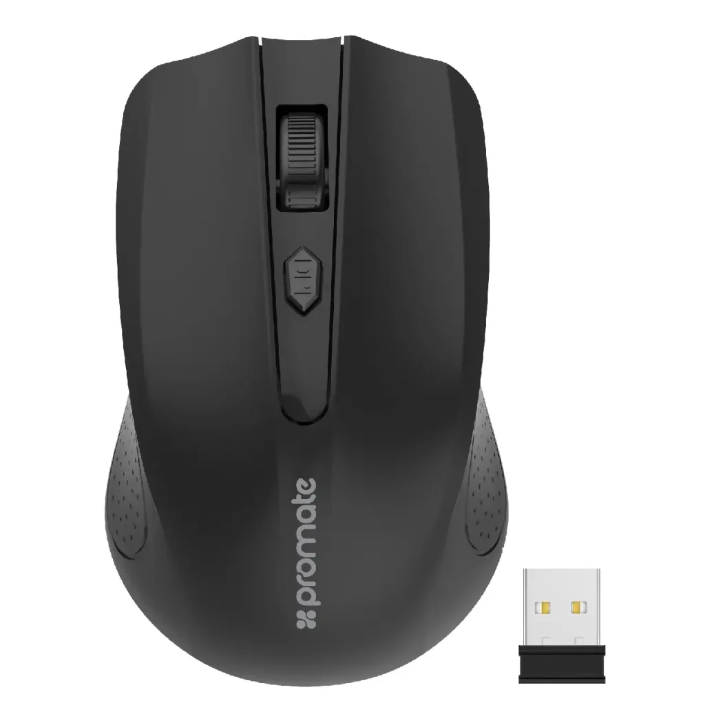 Мышь беспроводная Promate clix-8.black UA