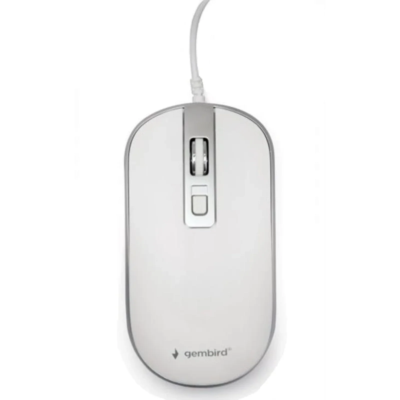 Миша Gembird MUS-4B-06-WS White/Silver UA