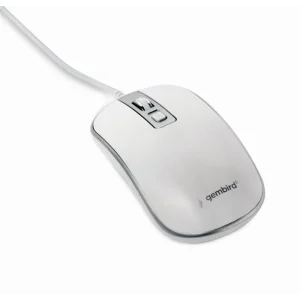 Мышь Gembird MUS-4B-06-WS White/Silver UA