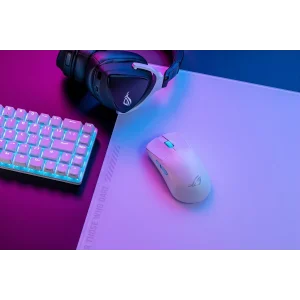 Миша бездротова Asus ROG Harpe Ace Aim Lab Edition White (90MP02W0-BMUA10) UA
