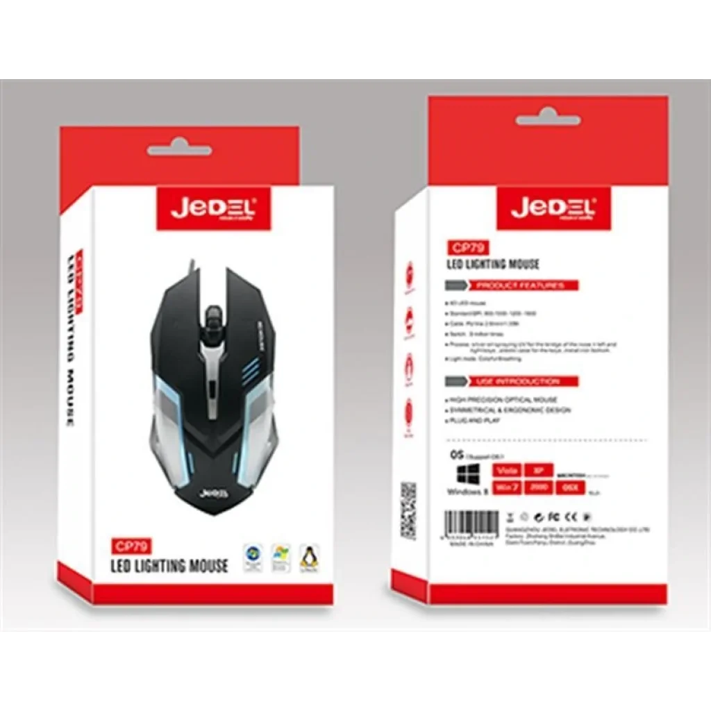 Мышь Jedel CP79 Black UA
